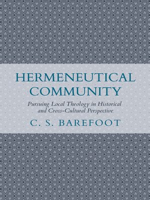 cover image of Hermeneutical Community